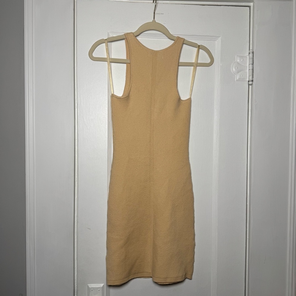 Abercrombie & Fitch Sleeveless Ribbed Knit Bodycon Mini Dress Size XS NEW - Picture 4 of 9